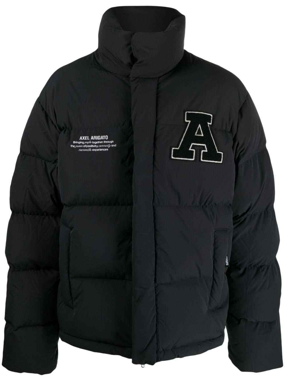 Axel Arigato Varsity Halo Daunenjacke - Schwarz von Axel Arigato