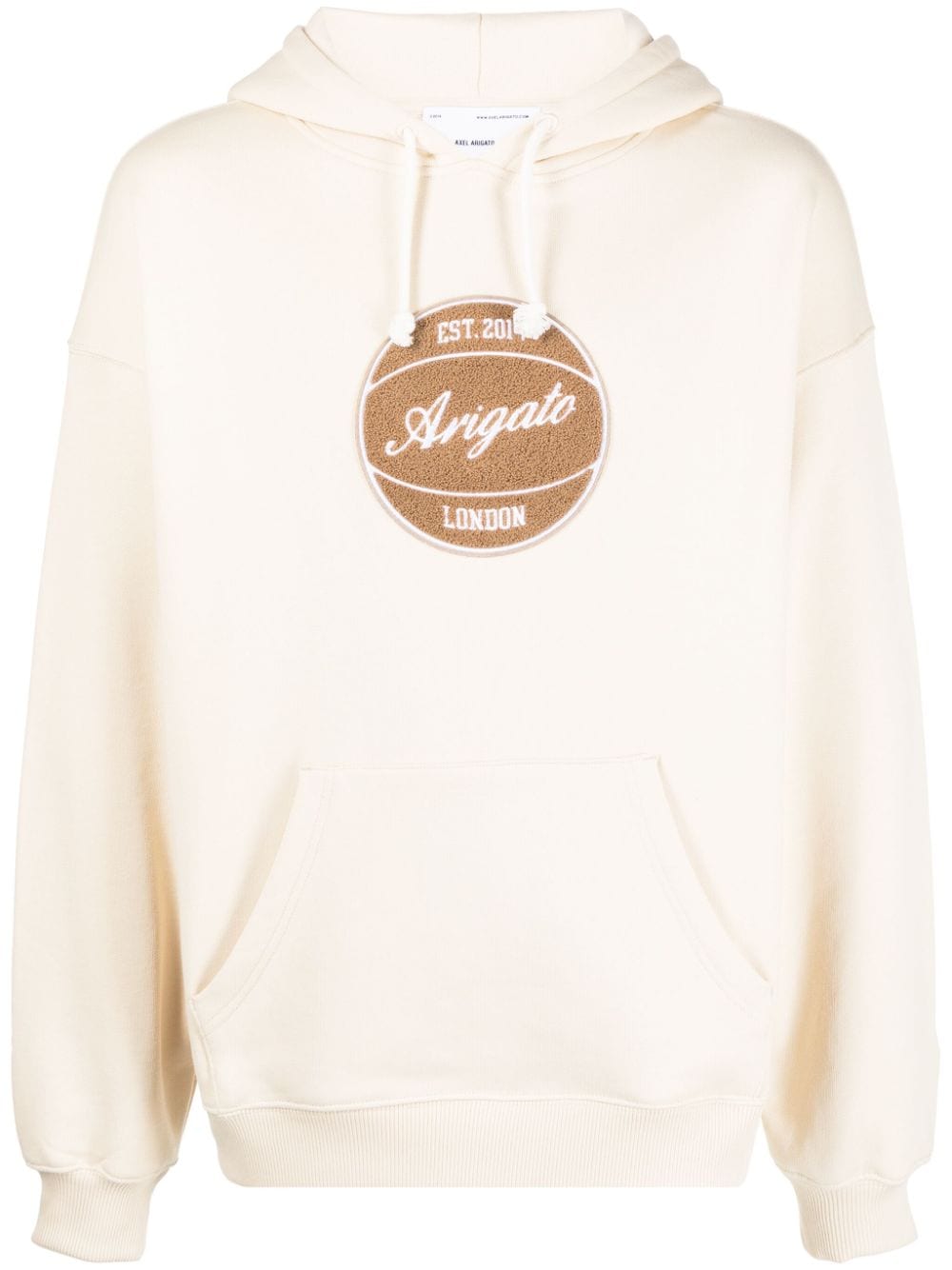 Axel Arigato Hoodie mit Logo-Patch - Nude von Axel Arigato