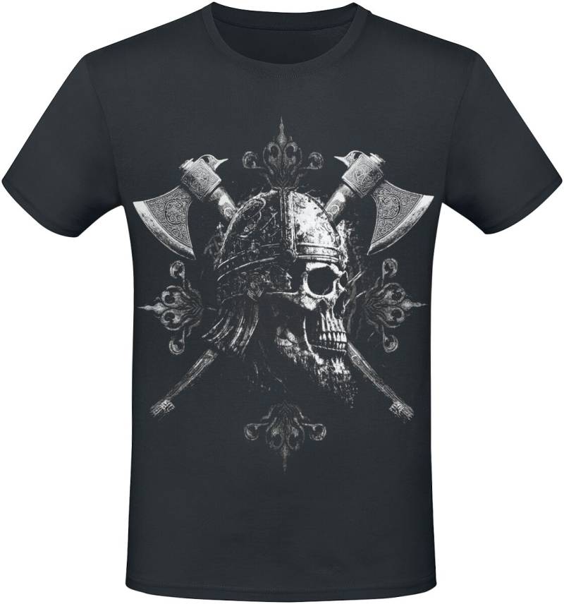 Axel Hermann Warrior Spirit T-Shirt schwarz in XXL von Axel Hermann