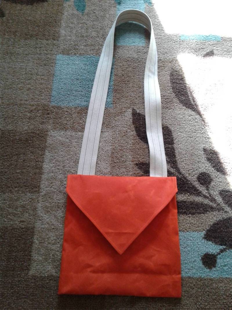 Blaze Orange Haversack Blaze Orange Haversack von AxesandOoohs