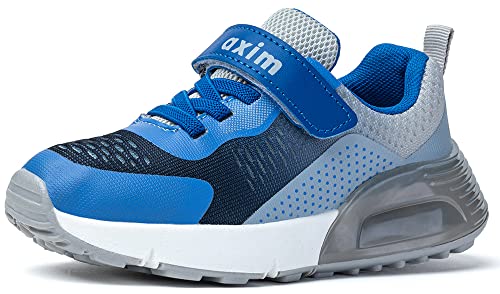 Axim Sneaker Sportschuhe Jungen Klettverschluss-Sportschuhe für Kinder (Navy Blau, eu_Footwear_Size_System, Big_Kid, Numeric, medium, Numeric_35) von Axim