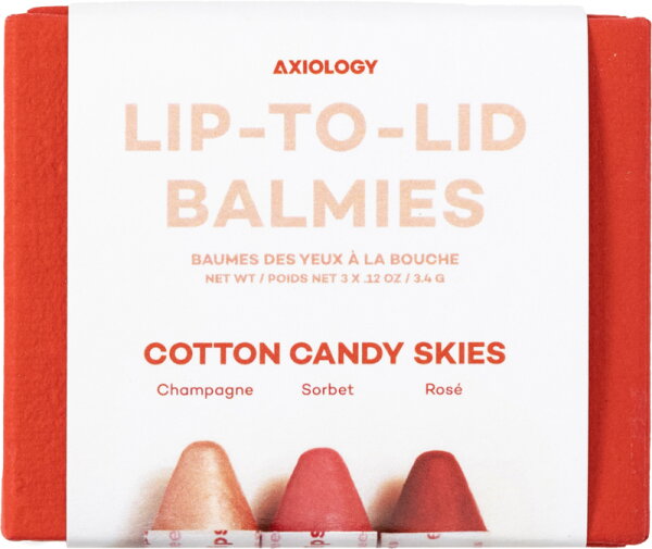 Axiology Vegan Multi-Use Balmie Cotton Candy Skies Set 3x 3,5 g Axiology Vegan Multi-Use Balmie Cotton Candy Skies Set 3x 3,5 g von Axiology