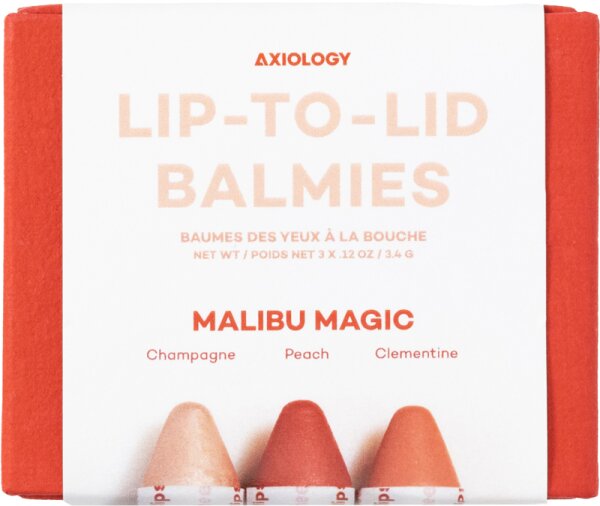 Axiology Vegan Multi-Use Balmie Malibu Magic Set 3x 3,5 g von Axiology