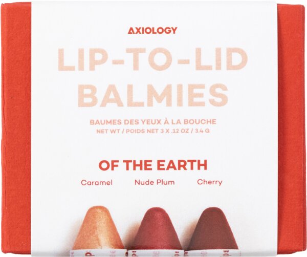 Axiology Vegan Multi-Use Balmie Of the Earth Set 3x 3,5 g von Axiology