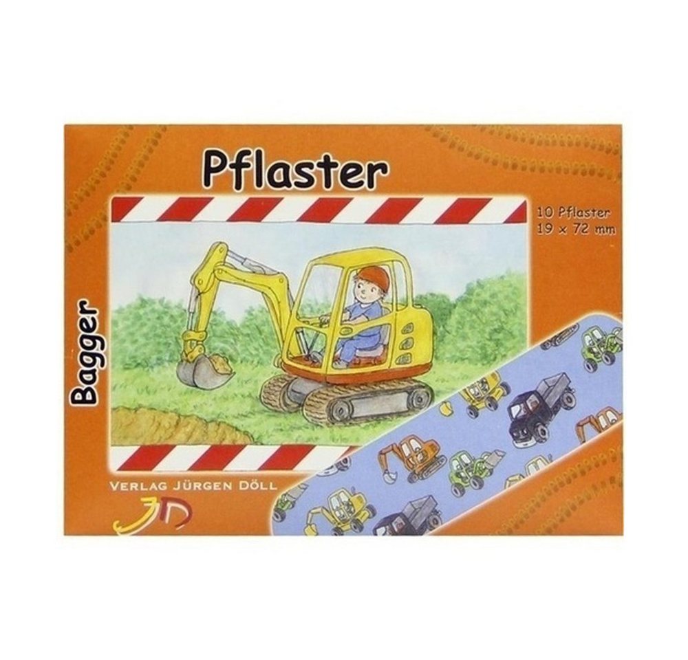 Axisis GmbH Pflaster KINDERPFLASTER Bagger Briefchen, 10 St (10 St) von Axisis GmbH