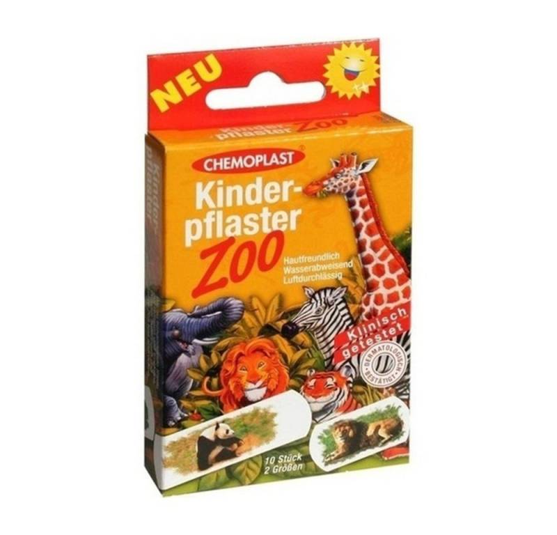 Axisis GmbH Wundpflaster KINDERPFLASTER Zoo 2 Größen, 10 St (10 St) von Axisis GmbH