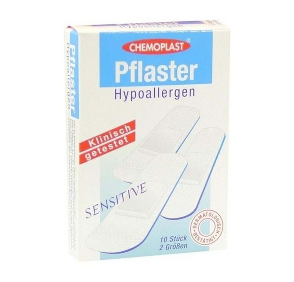 Axisis GmbH Wundpflaster PFLASTER hypoallergen sensitive 2 Größen, 10 St (10 St) von Axisis GmbH