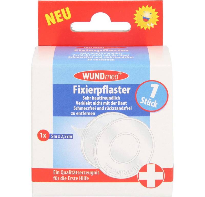 Axisis GmbH Wundpflaster Wundmed Fixierpflaster transparent (Spar-Set, 1 St., versorgen) von Axisis GmbH