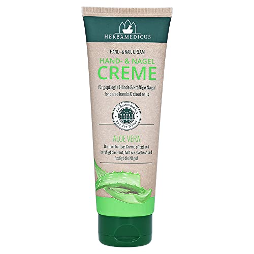 HAND UND NAGEL Creme mit Aloe Vera Herbamedicus 125 ml von Axisis GmbH