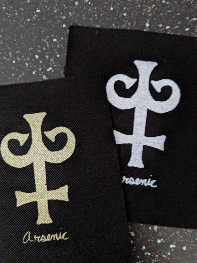 Arsen Symbol Stoff Patch Arsen Symbol Stoff Patch von AxleHouseDesigns
