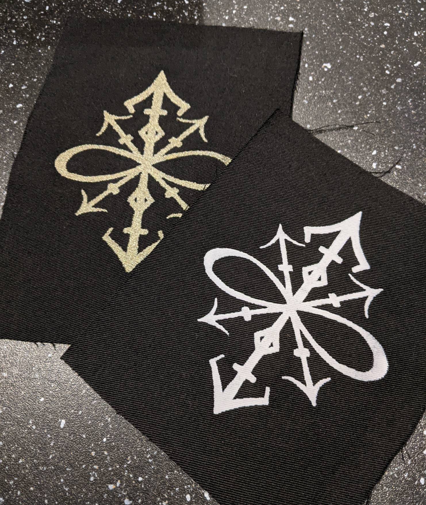 Infinichaos Symbol Stoffaufnäher von AxleHouseDesigns