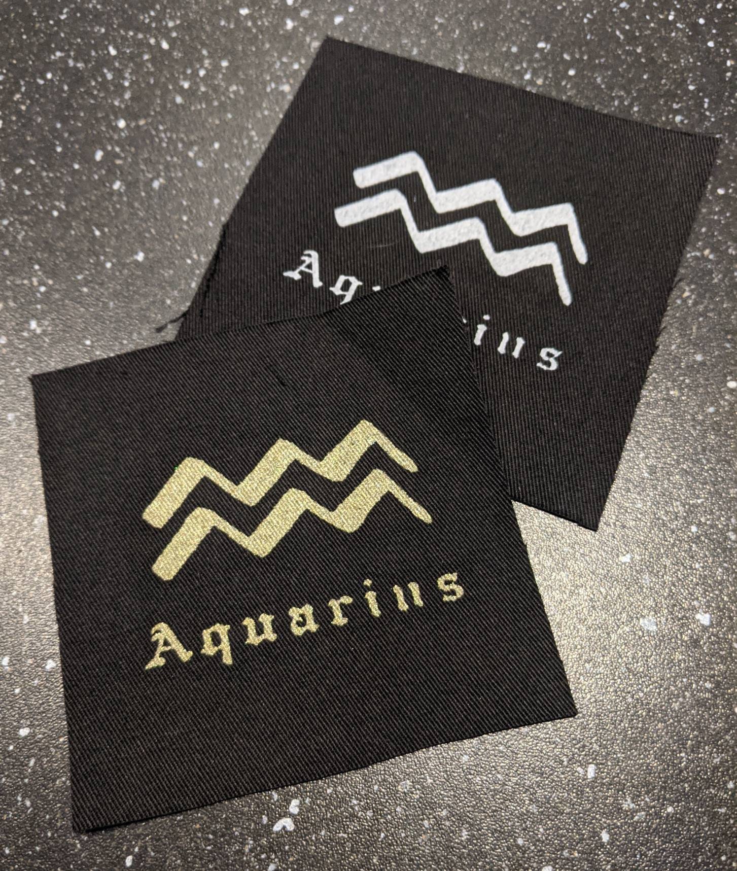 Wassermann Sternzeichen Stoffpatch von AxleHouseDesigns