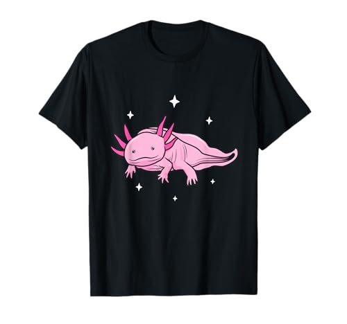Axolotl Geschenk Echsen Molch Kawaii Kinder Reptil Larve T-Shirt Axolotl Geschenk Echsen Molch Kawaii Kinder Reptil Larve T-Shirt von Axolotl Geschenk Salamander Frauen Lurch Amphibien