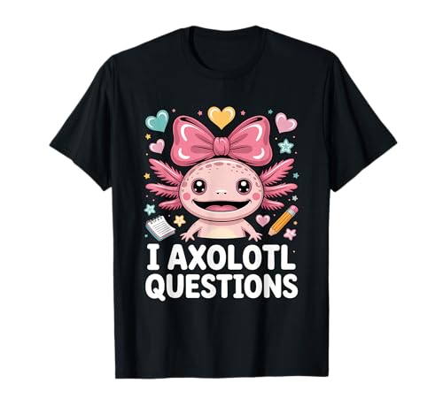 I Axolotl Questions Shirt Kinder Axolotl T-Shirt I Axolotl Questions Shirt Kinder Axolotl T-Shirt von Axolotl Gifts For Kids