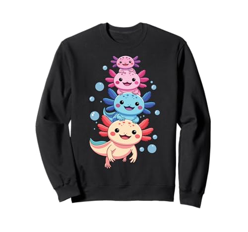 Axolotl Kawaii Anime Cute Axolotls for Boys Girls Men Kids Sweatshirt Axolotl Kawaii Anime Cute Axolotls for Boys Girls Men Kids Sweatshirt von Axolotl Kawaii Anime Cute Axolotls Design