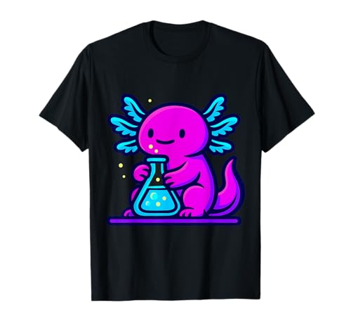 Mosaik Axolotl Lab für Kinder 6 bis 10 STEM Class Science Clubs T-Shirt Mosaik Axolotl Lab für Kinder 6 bis 10 STEM Class Science Clubs T-Shirt von Axolotl Mosaic Science Crew for Kids Students Club