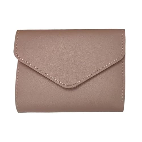 Damen PU Leder Dreifacher Kurzer Brieftasche Mit Mehreren Karten Steckplätzen, Multifunktionsmütze Für Tägliche Reise,Style 6 von Axrrl