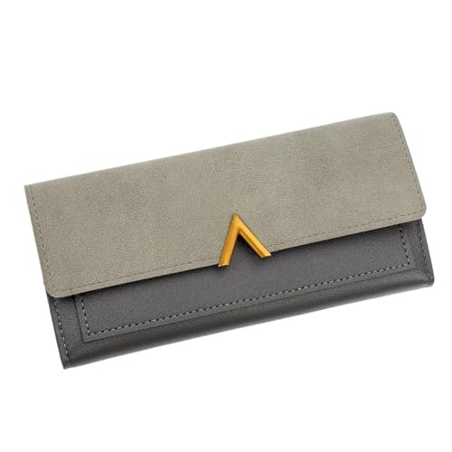 Einfache Brieftasche Langes PU-Leder-Multicard-Halter, Kupplung Beutel Mit Mehreren Kartensteckplätzen Für Den Täglichen Gebrauch,Style 1 von Axrrl