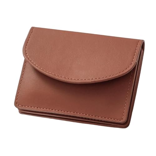 Frauen Kurze Erbringung Bonbonfarbe Kleiner Kartenhalter Mit Münzgrundstücke, Multi-Karten-Slots, PU-Leder Für Den Täglichen Gebrauch,Style 2 von Axrrl