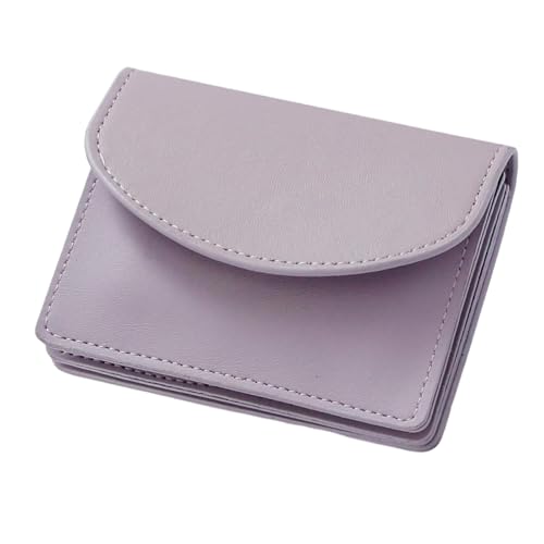 Frauen Kurze Erbringung Bonbonfarbe Kleiner Kartenhalter Mit Münzgrundstücke, Multi-Karten-Slots, PU-Leder Für Den Täglichen Gebrauch,Style 6 von Axrrl