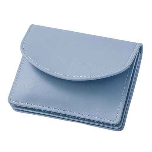 Frauen Kurze Erbringung Bonbonfarbe Kleiner Kartenhalter Mit Münzgrundstücke, Multi-Karten-Slots, PU-Leder Für Den Täglichen Gebrauch,Style 8 von Axrrl