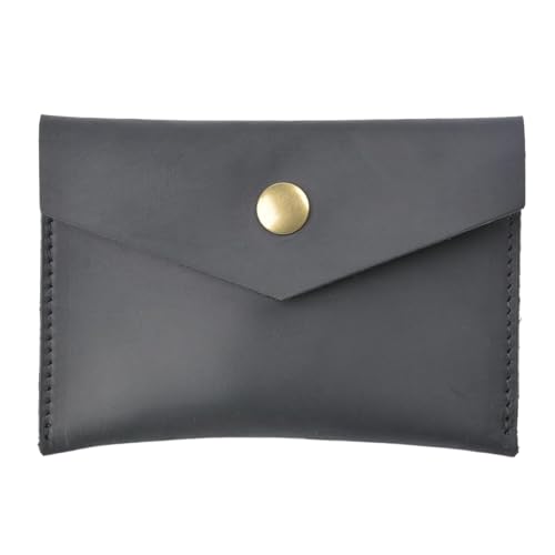 Visitenkartenhalter Brieftasche Einfache Snap-Taste-Münze, Multifunktions Organizer Für Den Täglichen Gebrauch,Style 1 von Axrrl