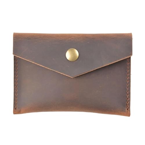 Visitenkartenhalter Brieftasche Einfache Snap-Taste-Münze, Multifunktions Organizer Für Den Täglichen Gebrauch,Style 2 von Axrrl