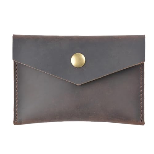 Visitenkartenhalter Brieftasche Einfache Snap-Taste-Münze, Multifunktions Organizer Für Den Täglichen Gebrauch,Style 6 von Axrrl