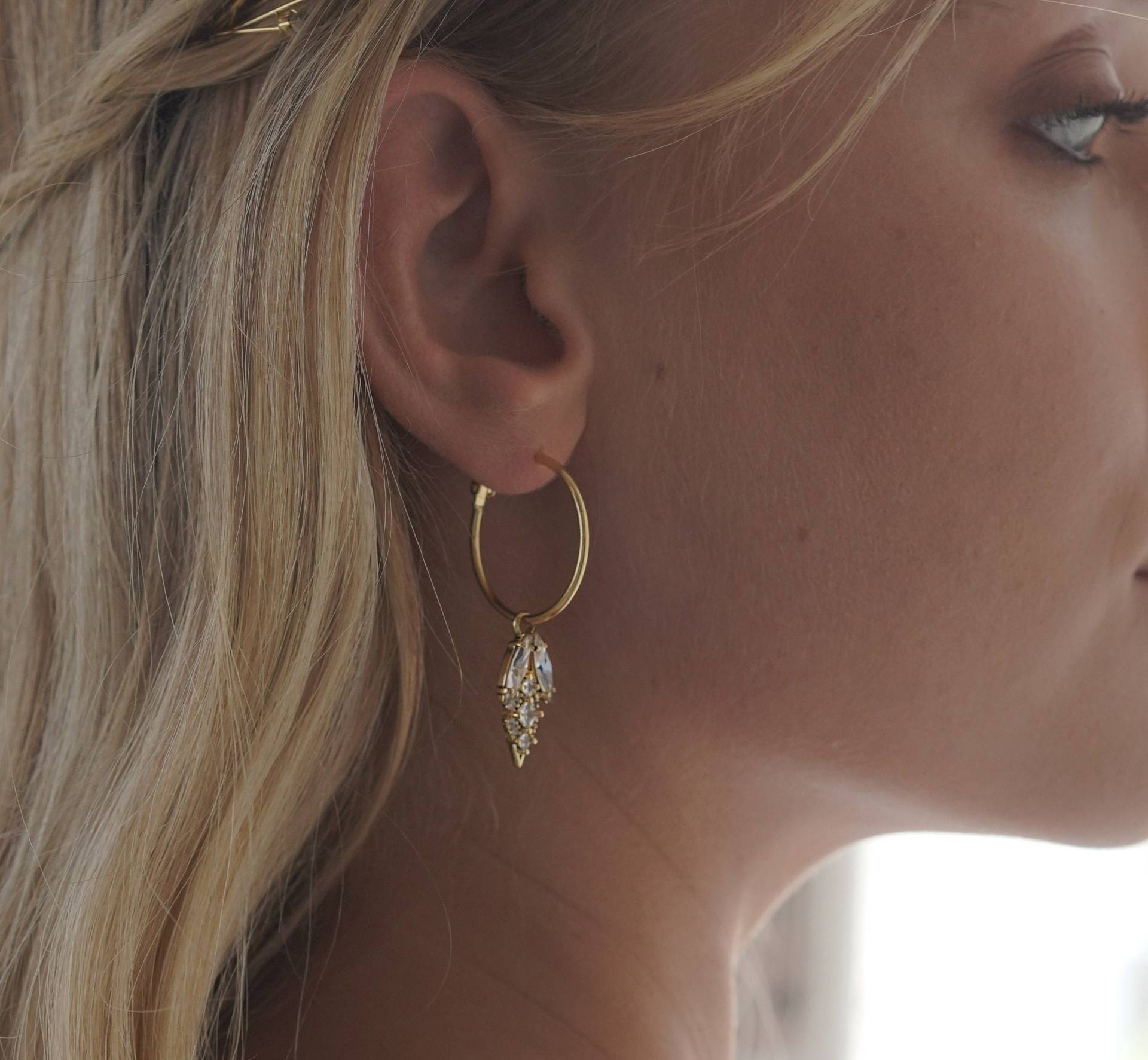 Braut Creolen von Ayajewellery