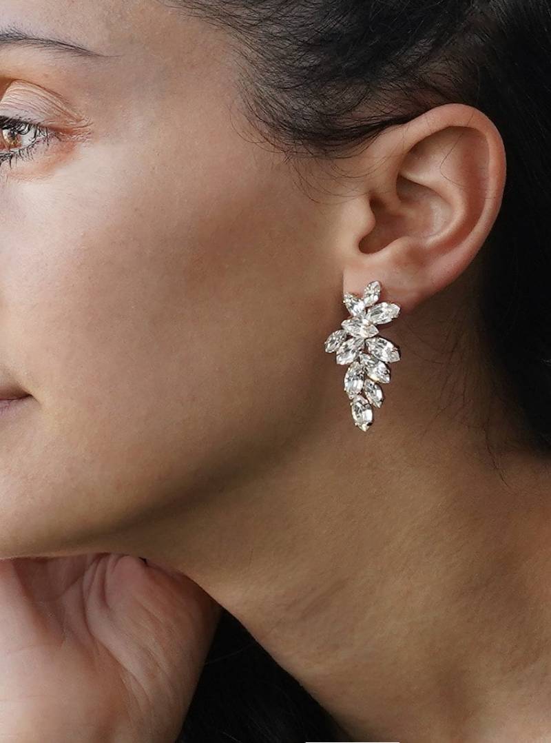 Braut Ohrringe, Kristall Ohrringe von Ayajewellery