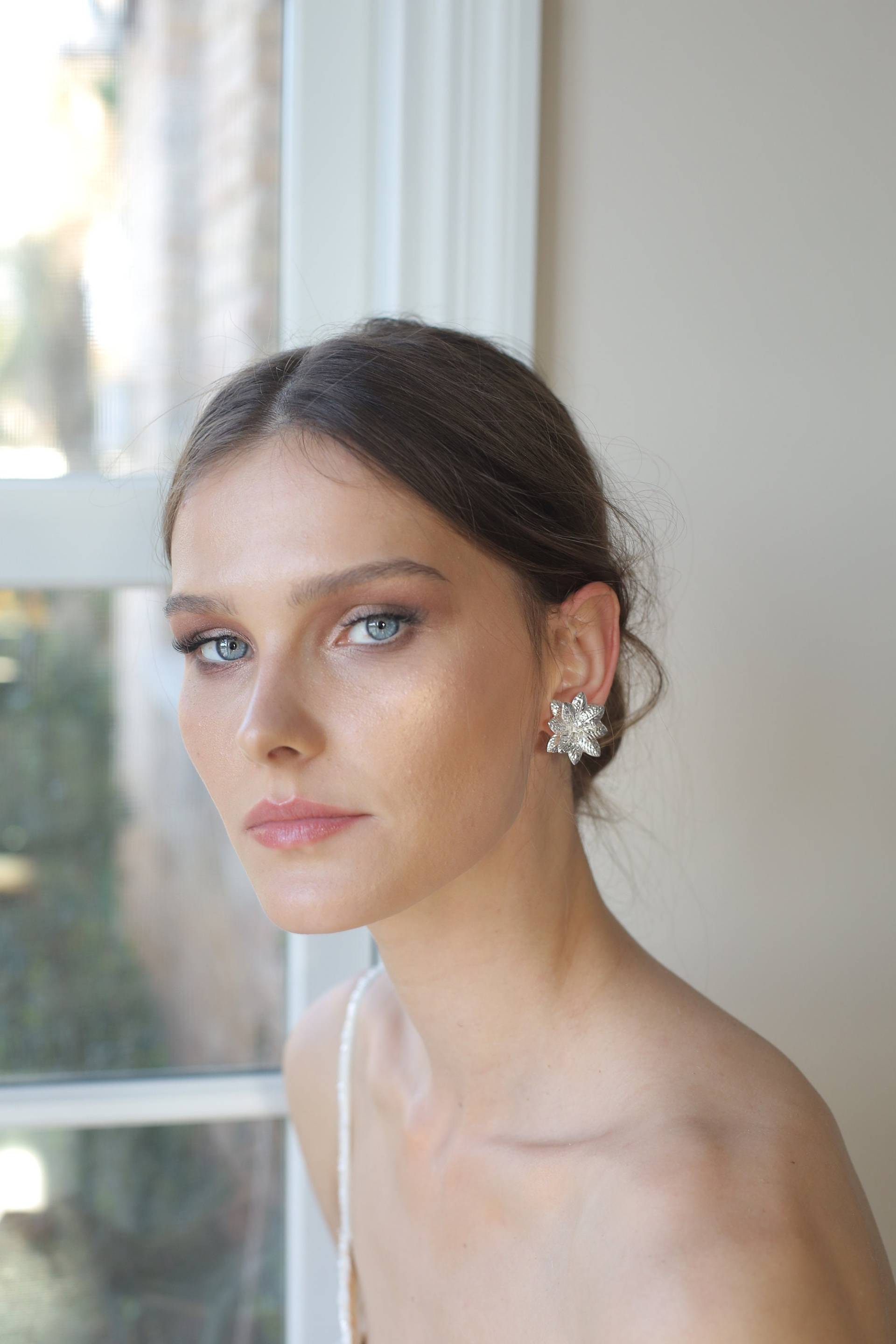 statement Blumen Ohrringe von Ayajewellery