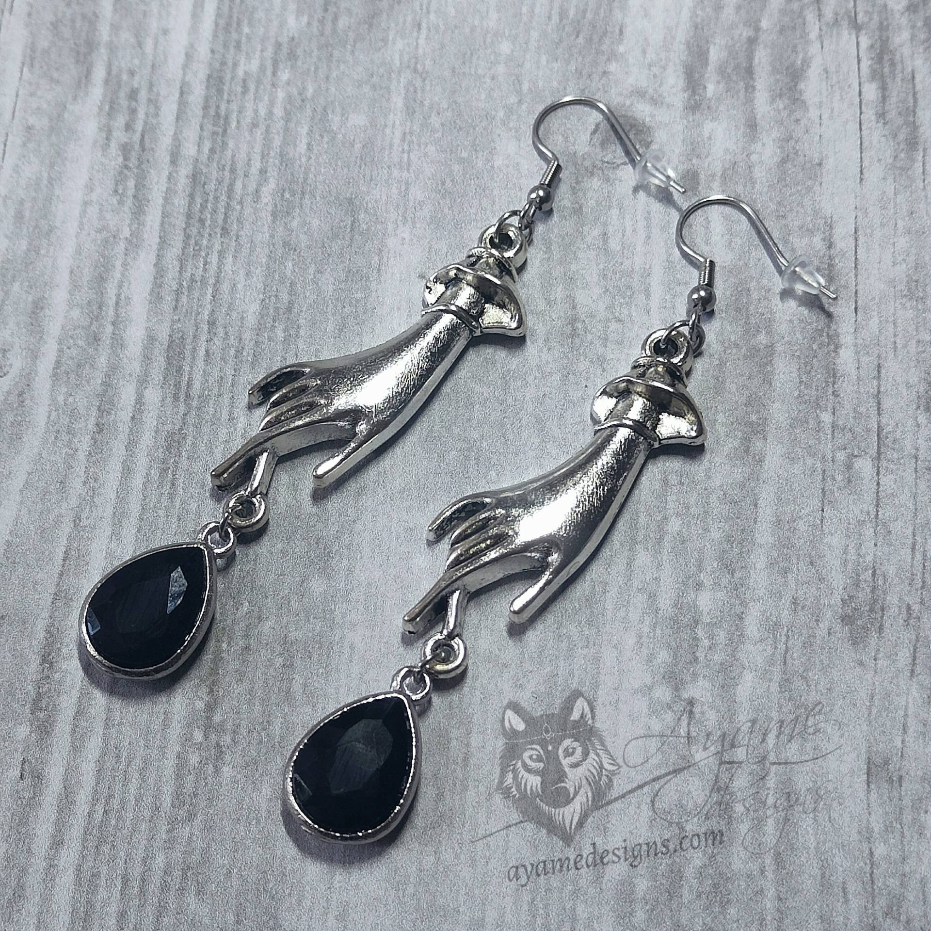 The Witch Grasp Edelstahl Ohrringe The Witch Grasp Edelstahl Ohrringe von AyameDesigns