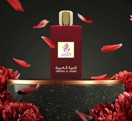 Ayat Velvet Perfumes Collection: Arabian Luxury Eau de Parfum für Damen und Herren, exotische Düfte, inspiriert von der arabischen Halbinsel und Pariser Nächten, 100 ml (AMEERAT AL ARABIA) von AYAT PERFUMES