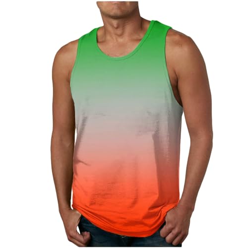 Muskelshirts Herren Sommer Atmungsaktive Unterhemd Ärmelloses Lässiges Tank Tops Modische Passform T Shirt Rundhalsausschnitt Leichte Workout Weste Klassisch Gedruckt Oberteil Muskelshirts Herren Sommer Atmungsaktive Unterhemd Ärmelloses Lässiges Tank Tops Modische Passform T Shirt Rundhalsausschnitt Leichte Workout Weste Klassisch Gedruckt Oberteil von Ayhuang