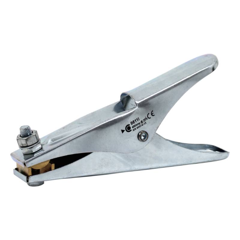 Masseklemme Massezange Erdklemme mit Kupferband Polzwinge Polklemme M10 400 A von Conzelmann