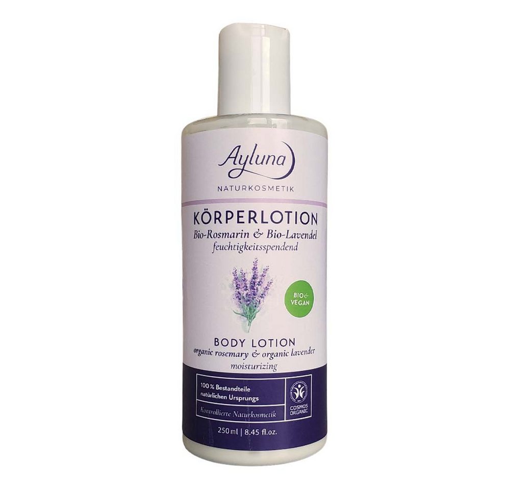 Ayluna Körperlotion Körperlotion - Rosmarin & Lavendel 250ml von Ayluna