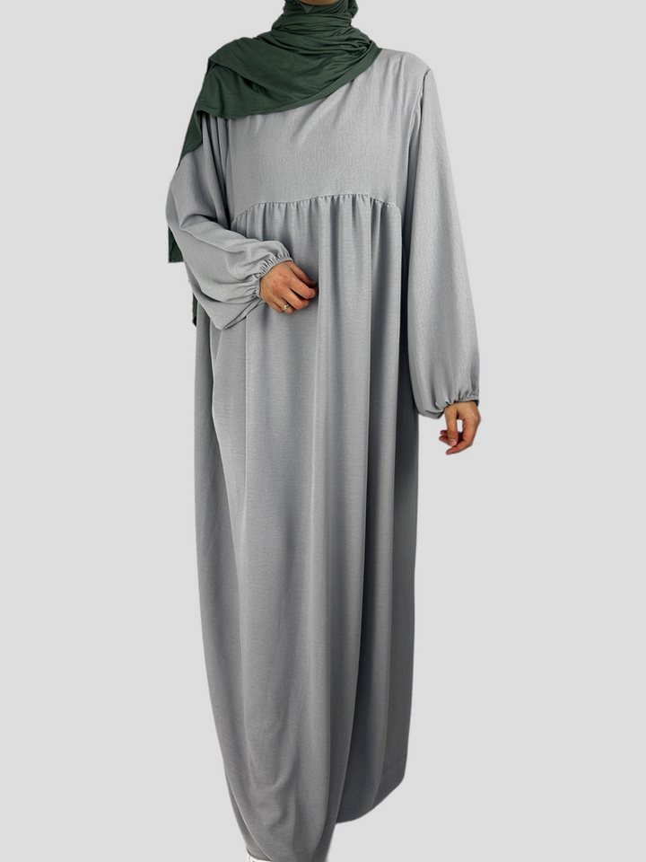 Aymasal Ballonkleid Abaya Inaya Ballonärmel Kleid Islamische Gebetskleidung Kaftan Jazz von Aymasal