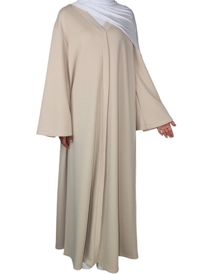 Aymasal Ballonkleid Oversized Herbstkleid DELIA Abaya Kaftan Alltagsabaya Strickkleid von Aymasal