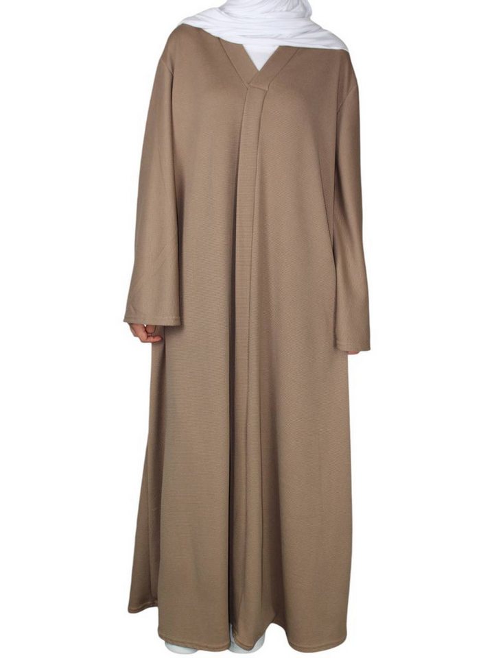 Aymasal Ballonkleid Oversized Herbstkleid DELIA Abaya Kaftan Alltagsabaya Strickkleid von Aymasal