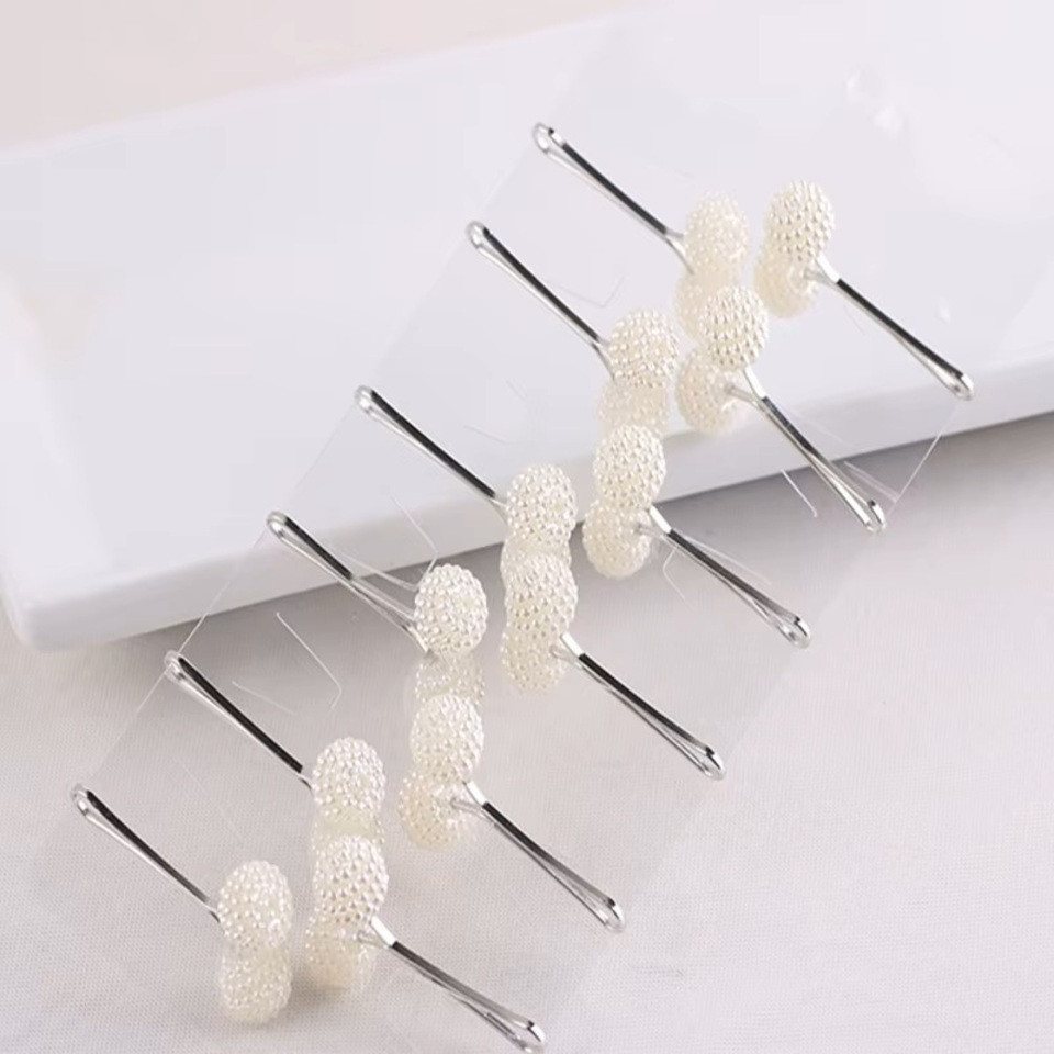 Aymasal Haarclip Kopftuch Nadel Clip Brosche Perlenclips Hijab Schal 12/24/36/48er Pack von Aymasal