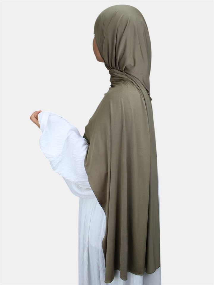 Aymasal Hijab Premium Liquid Hijab Scarf Kopftuch Khimar glänzend elegant Hochzeit Edler, glänzender Stoff für einen eleganten Look von Aymasal