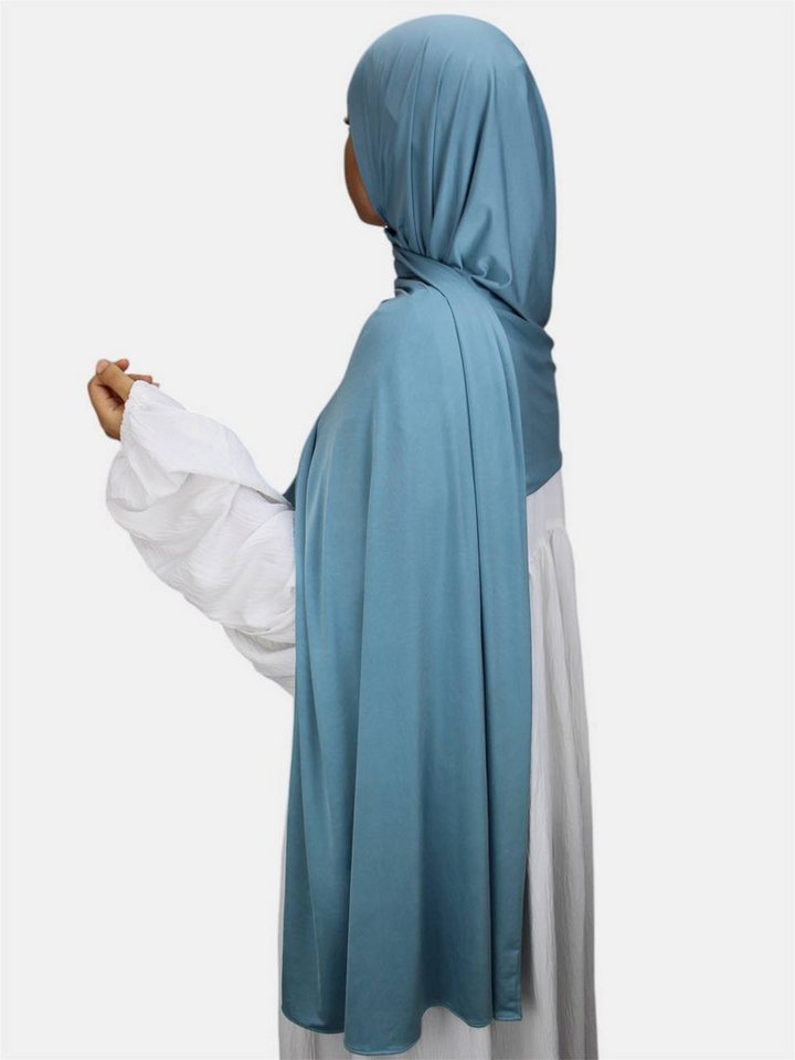 Aymasal Hijab Premium Liquid Hijab Scarf Kopftuch Khimar glänzend elegant Hochzeit Edler, glänzender Stoff für einen eleganten Look von Aymasal