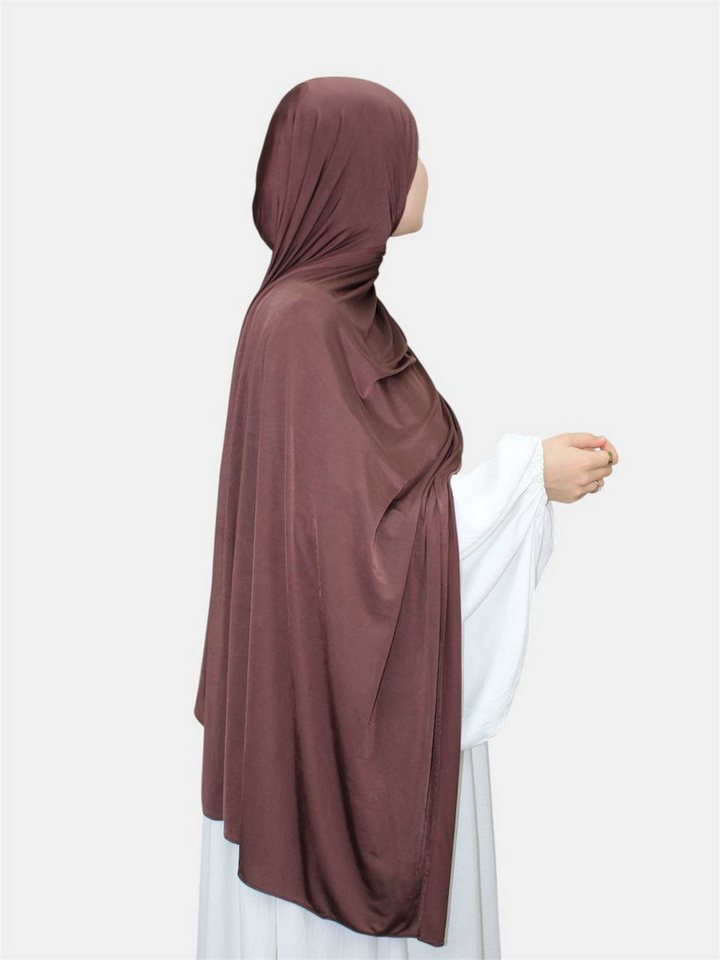 Aymasal Hijab Premium Liquid Hijab Scarf Kopftuch Khimar glänzend elegant Hochzeit Edler, glänzender Stoff für einen eleganten Look von Aymasal