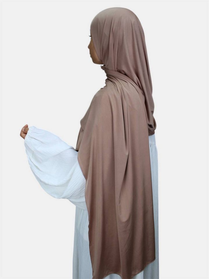 Aymasal Hijab Premium Liquid Hijab Scarf Kopftuch Khimar glänzend elegant Hochzeit Edler, glänzender Stoff für einen eleganten Look von Aymasal