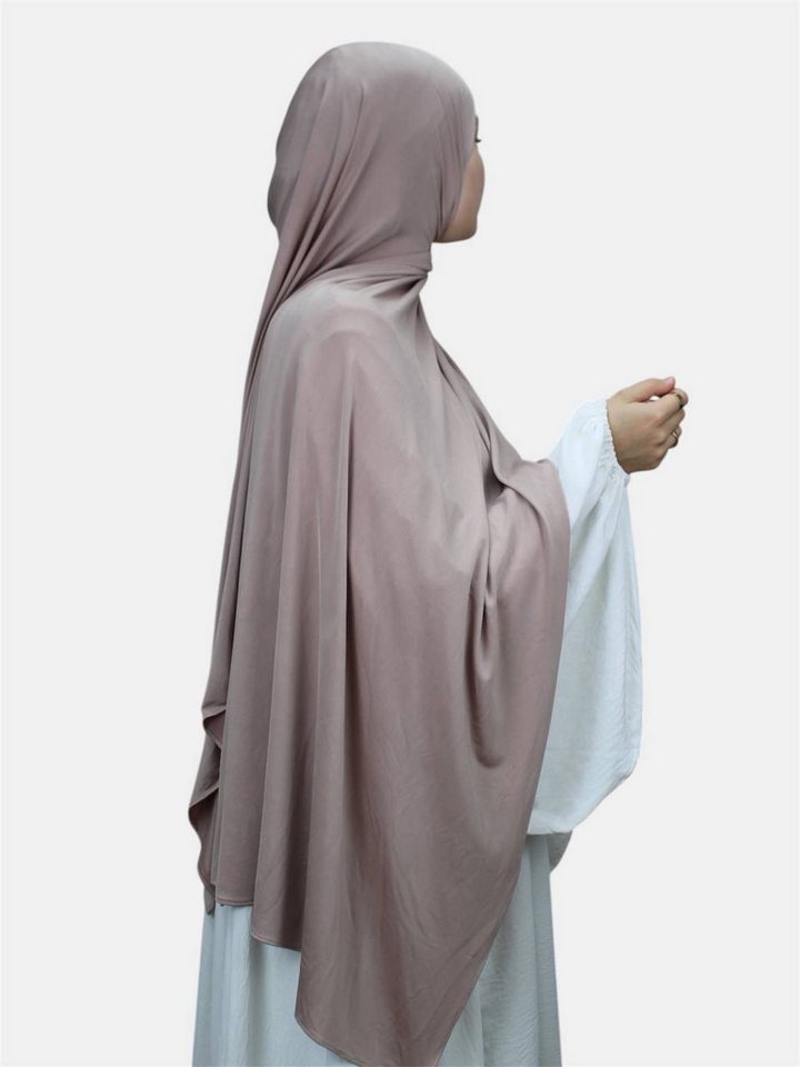 Aymasal Hijab Premium Liquid Hijab Scarf Kopftuch Khimar glänzend elegant Hochzeit Edler, glänzender Stoff für einen eleganten Look von Aymasal