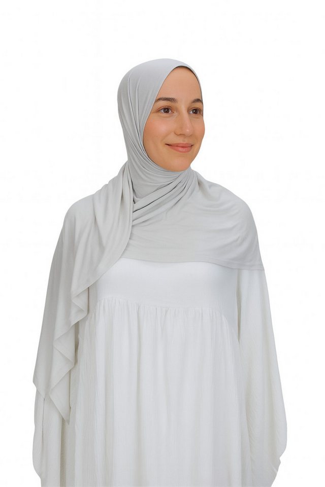 Aymasal Kopftuch Easy Jersey Hijab to-go Kopftuch Schal Tuch Islam Extra lang 180x70, Keine Nadeln oder Magnete notwendig! von Aymasal