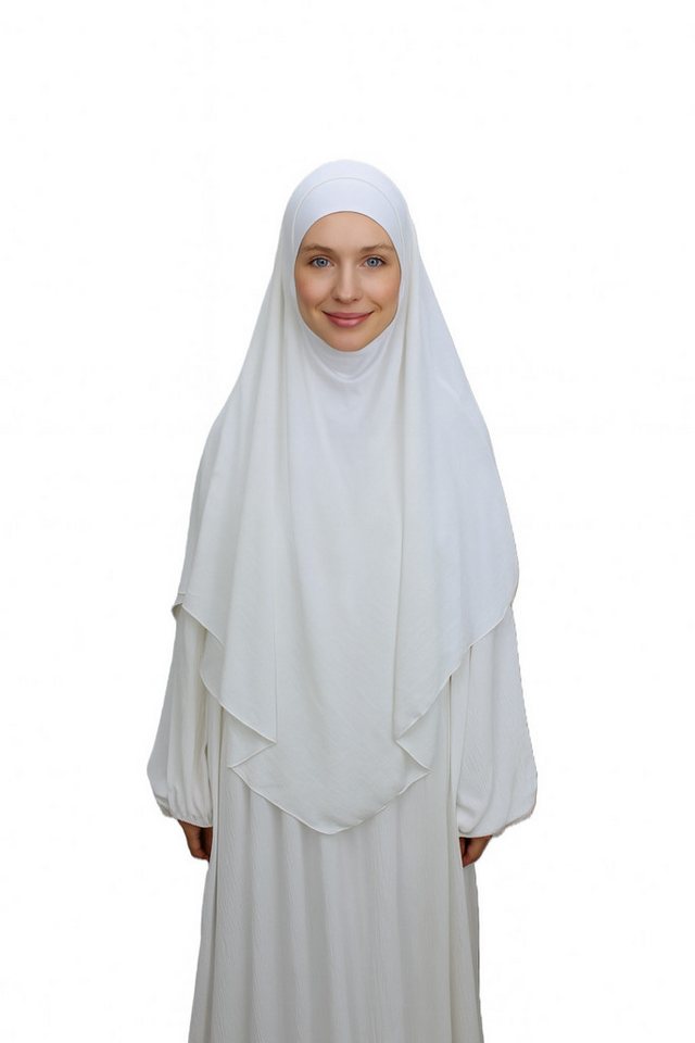 Aymasal Kopftuch Einlagiger Khimar Elenya Jazz Khumur Kopftuch Hijab Hidschab von Aymasal