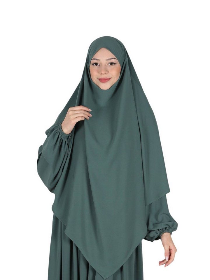 Aymasal Kopftuch Einlagiger Khimar Hiba Medina Seide Medine Seide islamische Mode von Aymasal