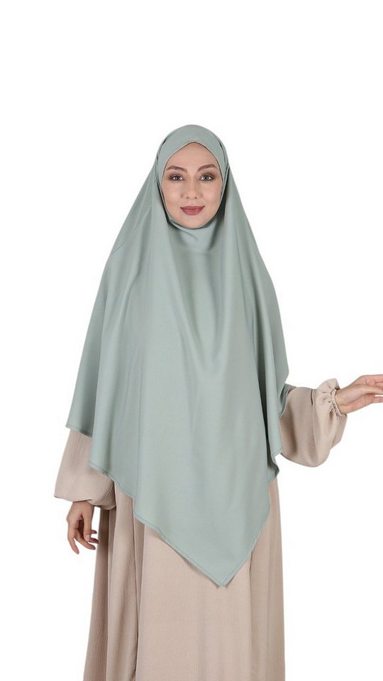 Aymasal Kopftuch Einlagiger Khimar Hiba Medina Seide Medine Seide islamische Mode von Aymasal