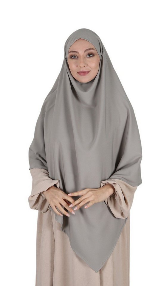 Aymasal Kopftuch Einlagiger Khimar Hiba Medina Seide Medine Seide islamische Mode von Aymasal